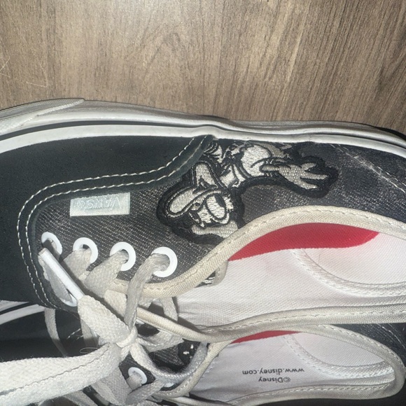 Vans Kids Black and White Mickey Sneakers - Picture 8 of 10